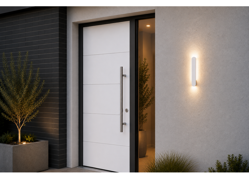 Moderne LED Buitenwandlamp Wit - Garleds Cana