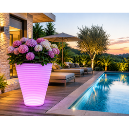 Garleds Staande Lamp LED Bloempot met AB 105 cm - Funnylights Phydon