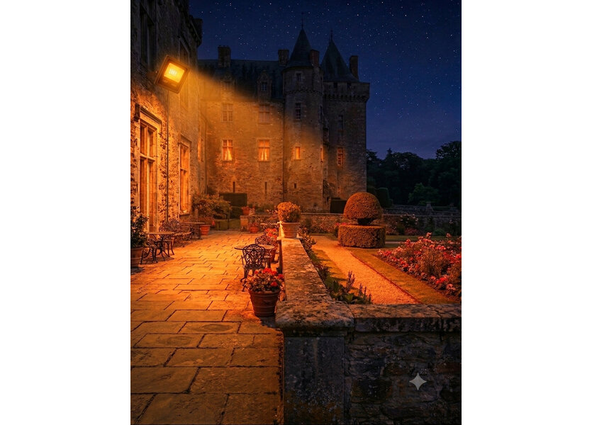 Gele LED Bouwlamp 10 Watt - IP66 - Crius
