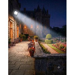 Crius LED Bouwlamp Zwart met Sensor 50W - 3000K - IP66 - Crius