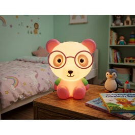 Funnylights Tafellamp Panda Roze - Funnylights Minum