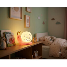 Funnylights LED Tafellamp Slak Roze - Funnylights Natu