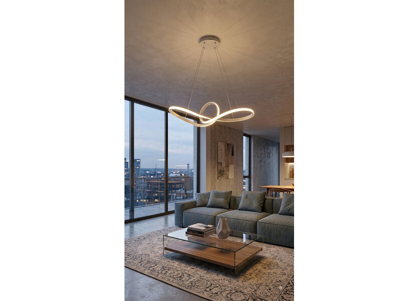 Hanglamp LED Design Wit Rond - Scaldare Delle