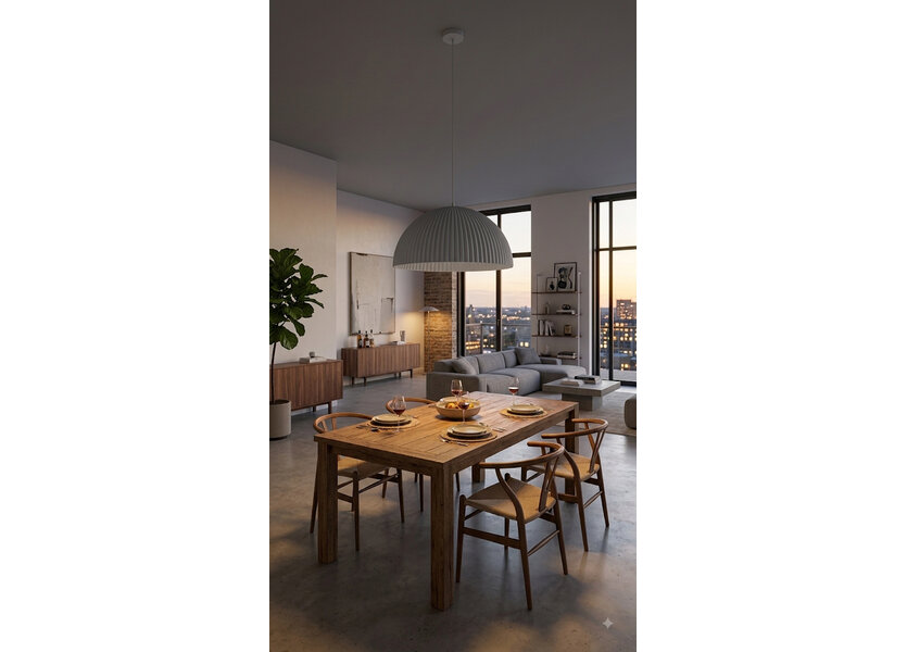 Hanglamp LED Modern Wit Acrylaat  - Valott Silja