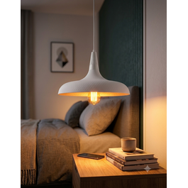 Valott Hanglamp Grijs Aluminium met hout - Valott Hanna