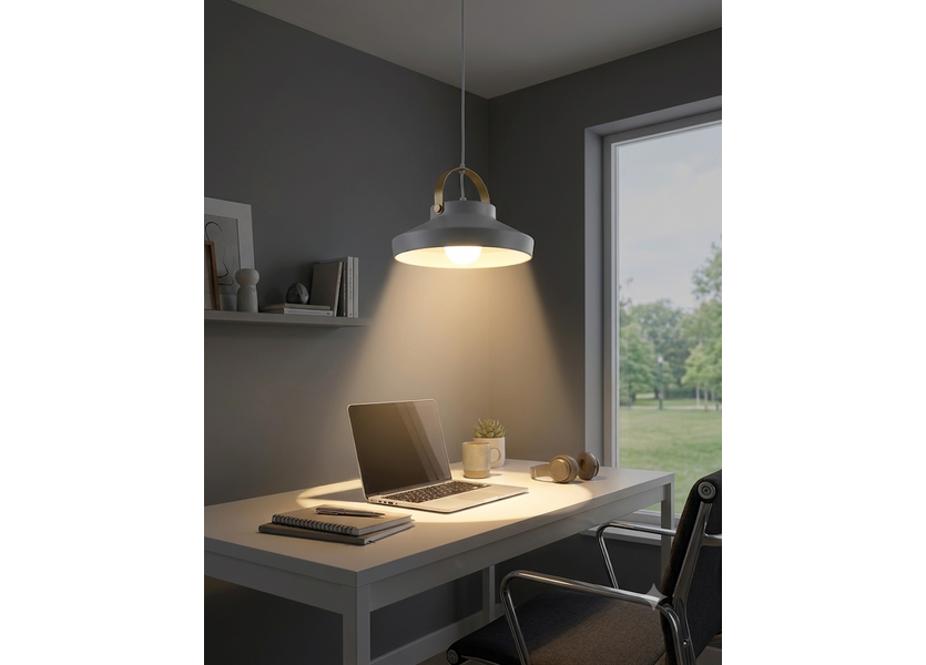 Hanglamp LED Modern Wit Rond Klein 24 cm - Scaldare Grado