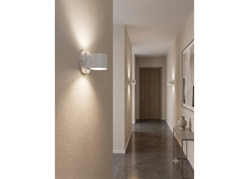 Wandlamp LED Design Wit Rond - Scaldare Isola