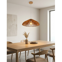 Madera Hanglamp Hout Houtkleur 30 cm - Madera Olmo
