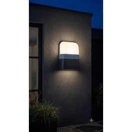 Garleds Moderne Buitenwandlamp Vierkant Zwart incl. LED - Garleds Jasmijn