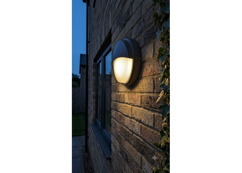 Moderne Buitenwandlamp Zwart IP65 incl. LED - Garleds Campo