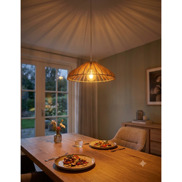 Madera Hanglamp Hout Houtkleur 50 cm - Madera Olmo