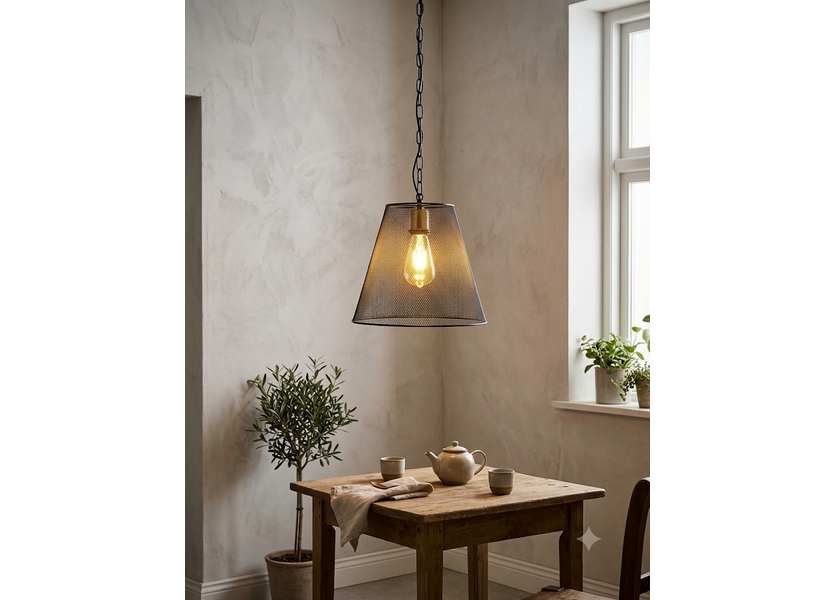Hanglamp Zwart - Scaldare Badia