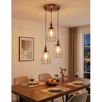 Scaldare Moderne Drielichts Hanglamp 14 cm - Scaldare Avella