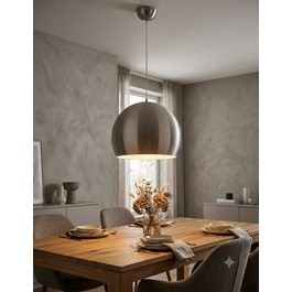 Scaldare Hanglamp Rond Chrome Modern - Scaldare Elba