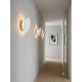 Scaldare Wandlamp LED Modern Wit Rond - Scaldare Galatina