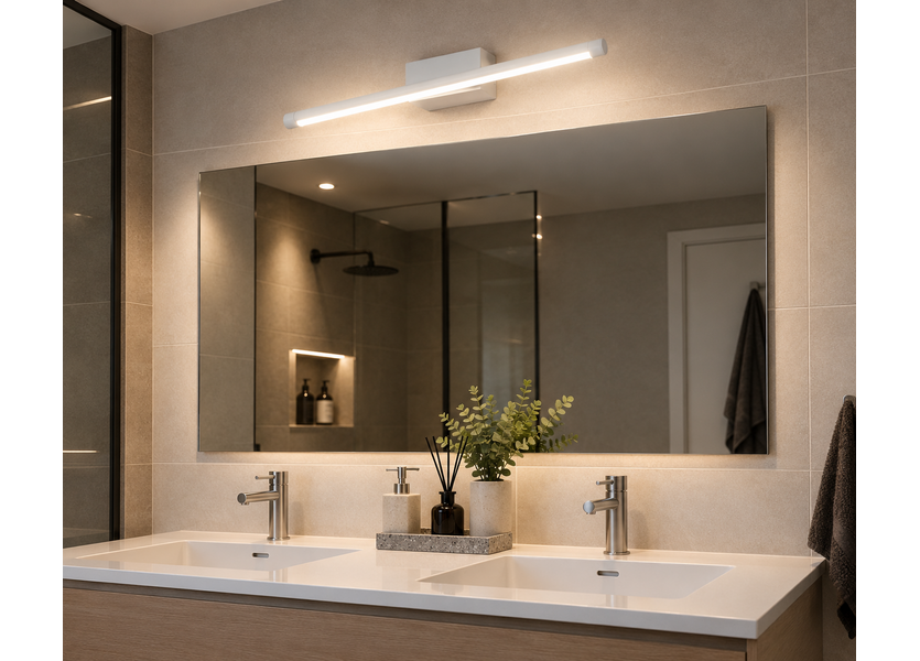 Spiegellamp LED Wit 40 cm - Saniled Lustro badkamerlamp