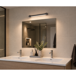 Saniled Spiegellamp LED Zwart 46 cm - Saniled Mirara badkamerlamp