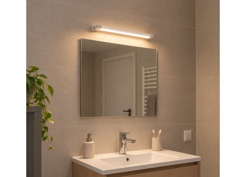 Spiegellamp LED Wit 46 cm - Saniled Mirara badkamerlamp