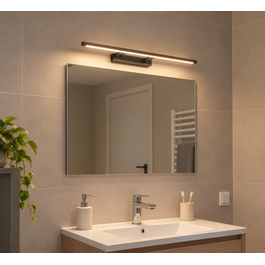 Saniled Spiegellamp LED zwart 52 cm Saniled Pali