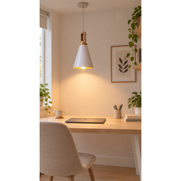Valott Hanglamp Witt Alu met Gouden Binnenkant - Valott Timo