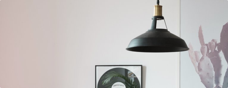Een hanglamp maakt uw interieur helemaal af.