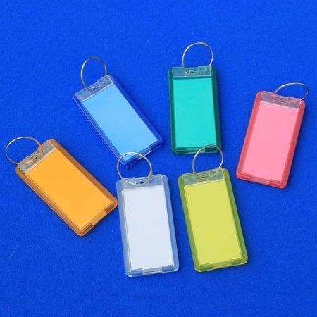 Transparant Sleutellabels 75x38mm extra groot (XXL)