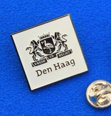 Pins of speldjes naar eigen ontwerp - Geslagen en ingekleurd
