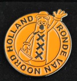 Pins of speldjes naar eigen ontwerp - Geslagen en ingekleurd