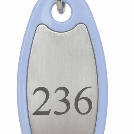 Paddington Sleutelhanger Nylon Ovaal 80mm met gedraaide S-haak