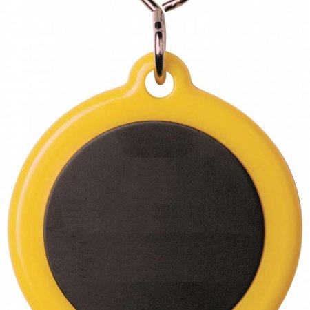 Carnaby Hotelsleutelhanger Nylon Ø60mm Rond met gedraaide S-haak