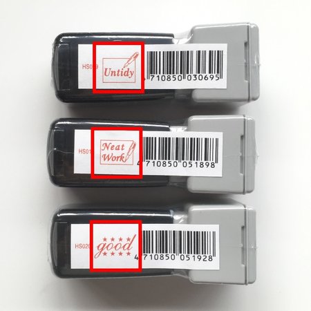 Shiny Stempel Set 08 13x13mm stempels. Beloningsstempels (3 stuks)