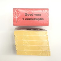 Restpartij: Consumptiebon Goed voor 1 consumptie
