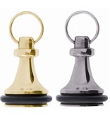 Notre Dame hotelsleutelhangers Messing klokmodel met stootring