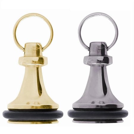 Notre Dame hotelsleutelhangers Messing klokmodel met stootring