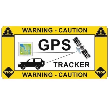 CombiCraft GPS-tracker auto sticker (antidiefstal sticker)