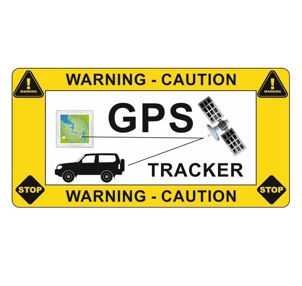 GPS-tracker auto sticker (antidiefstal sticker) CombiCraft