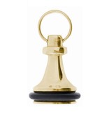 Notre Dame hotelsleutelhangers Messing klokmodel met stootring