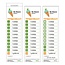 Strippenkaart of Knipkaart Full Colour bedrukt 50x175mm per 100 stuks
