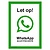 Whatsapp buurtpreventie bord