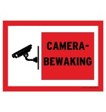 Bordje - Camera bewaking 30x21cm