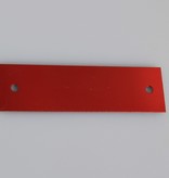 Logoplaatjes Gekleurd Aluminium 70x20mm met 2 gaatjes en gravering