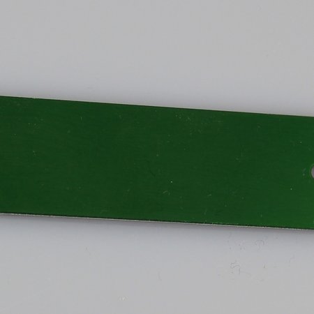 Logoplaatjes Gekleurd Aluminium 70x20mm met 2 gaatjes en gravering
