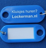 Sleutellabels met papier 55x22mm met jouw bedrukking - per 2500 stuks
