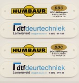 Logo in Full Colour gedrukt op een labelhouder