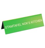 Acrylaat tafelbordjes in diverse kleuren en maten