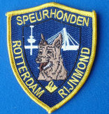 Stofbadges naar eigen ontwerp max 5 kleuren en 100mm