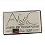 Kleine Logo's in metaal gegoten en emaille afwerking, 100 stuks tot 25mm.