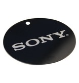 CombiCraft Logoplaatje Gekleurd Aluminium Ø30 en Ø40mm met 1 gaatje en gravering