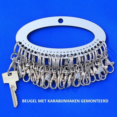 Acrylaat Cipiersbeugel voor 25 sleutels