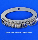 Acrylaat Cipiersbeugel voor 25 sleutels